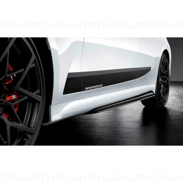 51192455896 - Ornament prag, negru, lucios dreapta BMW M Performance pentru Seria 3 G20, G21