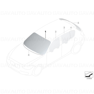 51317286104 - Green windsh