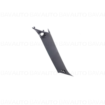 Ornament plastic stalp A, dreapta parbriz, Negru Carbon - Mini Clubman R55, R56