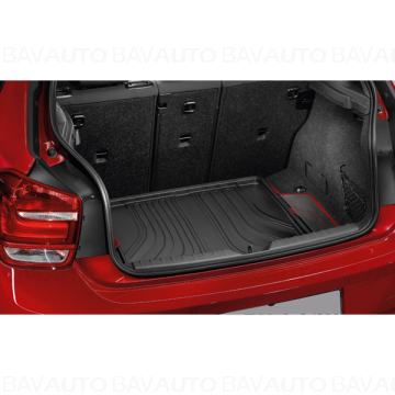 51472220001 - Tava / Covor portbagaj - Negru / Rosu - BMW Seria 1 F20, F21 - Original BMW