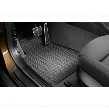 51472336798 - Set covorase fata "All-Weather" - Negru - BMW X1 E84 - cu S-DRIVE - Fabricatie dupa 08/11 - Original BMW