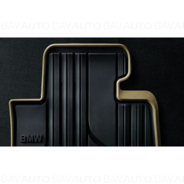 51472339811 - Set covorase fata "All-Weather", ModernLine, Negru/Bej - BMW Seria 3 F30 F31 F34GT F35 (cu xDrive) - Original BMW