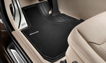 51472348209 - Set covorase fata, Textil TPE, LuxuryLine, Negru Antracit - BMW Seria 4 F32 F33 F36 F82M4 F83M4 - Original BMW