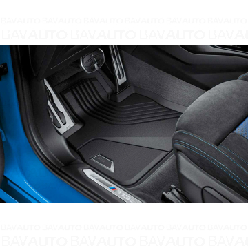 51472469122 - Set covorase fata "All-Weather", Antracit - BMW Seria 1 F40, Seria 2 F44 - RHD (Volan pe partea dreapta) - Original BMW