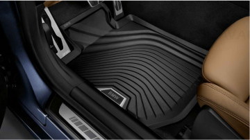 51475A43444 - Set covorase fata "All-Weather", Basis, Negru Antracit - BMW i3 G28 BEV, i4 G26 Gran Coupe - Original BMW