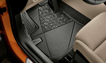 51475A62B50 - Set covorase fata "All-Weather", BasisLine, Antracit - BMW Seria 2 U06 Active Tourer (PHEV), X1 U11 U12 (PHEV) - Original BMW