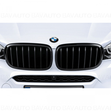 51712334708 - Grila fata stanga negru lucios "BMW M Performance" - BMW F15, F16 - Original BMW M Performance