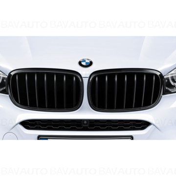 51712334708 - Grila fata stanga negru lucios "BMW M Performance" - BMW X5 F15, F16 - Original BMW M Performance