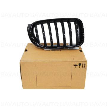 51712337763 - Grila fata dreapta negru lucios BMW M Performance pentru X3 F25, X4 F26