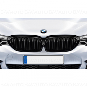 51719626586 - Grila fata dreapta negru lucios "BMW M Performance" - BMW G30, G31, G38 - Original BMW M Performance