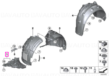 51758083765 - Piesa de schimb - BMW - Original BMW Group - BavAUTO