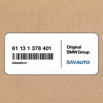 61131378401 - Corp conector NATUR - BMW - Seria 6 E24, Seria 3 E30 - de la 01.06.1978 - Original BMW Group - BavAUTO