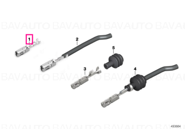 61139232673 - Jack MCP 2.8 0,2-0,35MM² AG - Original BMW - Mini