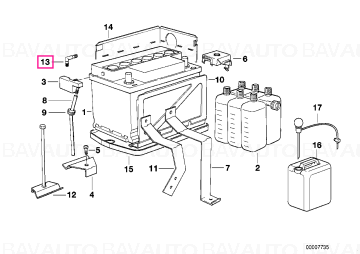 61211377835 - Cot conexiune - BMW - Mini - CMSP, Seria 3 E30 - de la 01.02.1985 - Original BMW - Mini Group - BavAUTO