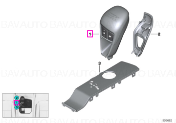 Kit reparatie selector viteze, transmisie automata (M-AT-E-KIT-GWS) - BMW Seria 2 87 M2, Seria 3 G80 G81 M3, Seria 4 G82 G83 M4, Seria 8 F90 F91 F92 M8, X3 F97 M, X4 F98 M, X5 F95 M, X6 F96 M