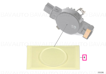 61359856157 - Silicone plate pentru senzor lumina parbriz BMW - Original BMW