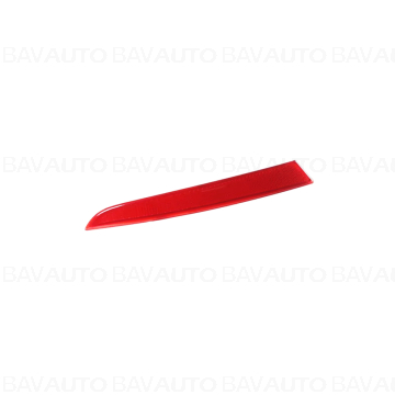 Catadioptru/Ornament reflectorizant, pe bara protectie spate, stanga - BMW Seria 5 F07 GT LCI