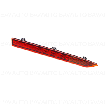 Catadioptru/Ornament reflectorizant bara protectie spate, stanga - BMW Seria 1 F70, Seria 3 G80 G81 M3, Seria 4 G82 G83 M4