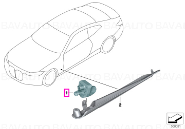 Modul lumina ambientala, prag stanga - BMW Seria 4 G22 G23 G26, i4 G26