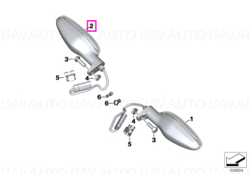 63239898708 - Piesa de schimb originala BMW Group - 63239898708 - BMW Motorrad - Original BMW Motorrad Group - BavAUTO