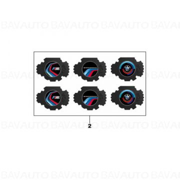 63312469631 - Diapozitive pentru proiectoare usa BMW M Performance pentru Seria 1-Seria 8, X1-X6, Z4, M2-M6, M8, X3 M-X6 M