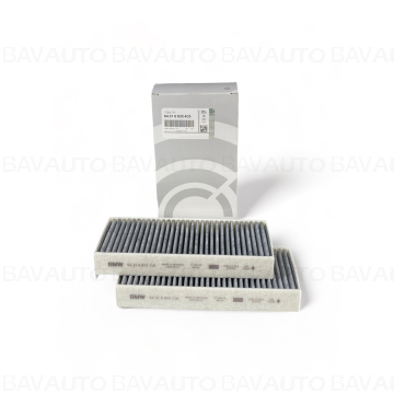 64316835405 - Set microfiltre habitaclu, carbon activ - BMW Seria 1 F40, Seria 2 F44 F45 F46, I3 I01, X1 F48, X2 F39 - Mini Cabrio F57, Clubman F54, Countryman F60, F55, F56 - Original BMW