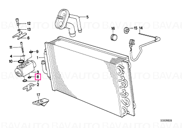 64508390602 - Inel garnitură D=11.1MM - BMW - Seria 3 E21, Seria 7 E23 - de la 01.06.1975 - Original BMW Group - BavAUTO