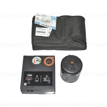 Set reparatie pana compresor 12V si spuma - BMW Mobility Set 