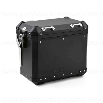 77412472173 - Aluminum case black left - BMW Motorrad - Original BMW Motorrad Group - BavAUTO