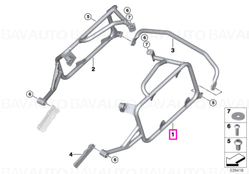 77427108513 - Piesa de schimb originala BMW Group - 77427108513 - BMW Motorrad - Original BMW Motorrad Group - BavAUTO