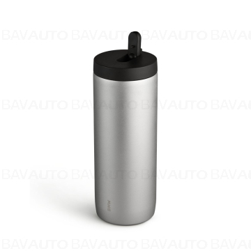 Termos/Cana termica 530 ml, otel inoxidabil, Argintiu (Stainless), BMW