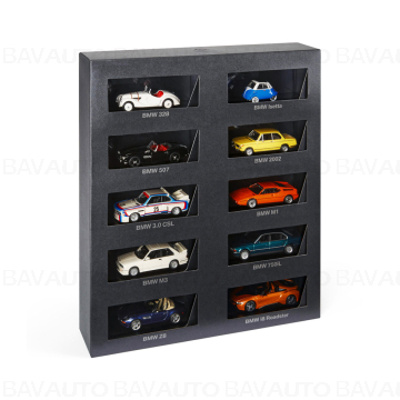 80425B5F660 - Colectie miniaturi BMW, "BMW Collection Series", 10 piese, scara 1:64 - Original BMW