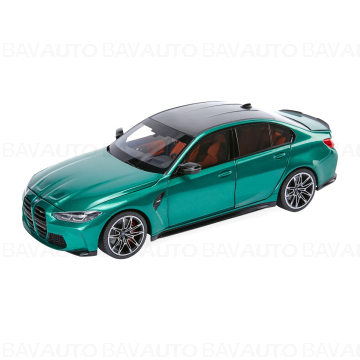 80435A51948 - Miniatura BMW M3 G80 - Isle of Man Green - scara 1:18 - Original BMW