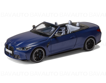80435A51951 - Miniatura BMW M4 (G83) Cabrio - Albastru - 1:18 - Original BMW
