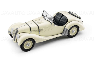 80435A8F228 - Miniatura masina de epoca BMW 328 - Crem - 1:18 - Original BMW