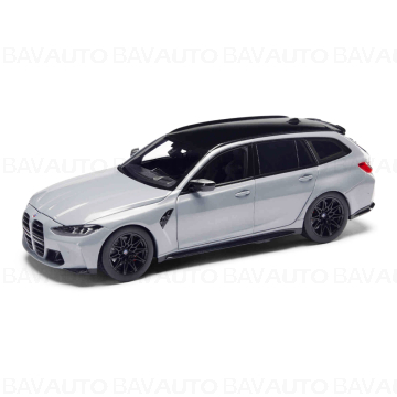 80435B308C4 - Miniatura BMW M3 Touring G81, Gri (Brooklyn Grey), scara 1:18 - Original BMW