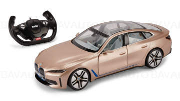 80445A52019 - Miniatura cu telecomanda - BMW i4 Editie 2022 - Auriu - 1:14 - Original BMW