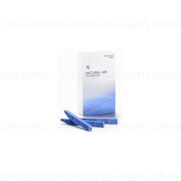 83125A7DC98 - Set 3 rezerve, odorizant auto BMW Natural Air - Relaxing Ocean - model nou (2023) - Original BMW