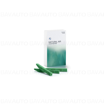 83125A7DCA3 - Set 3 rezerve, odorizant auto BMW Natural Air - Forest Air - model nou (2023) - Original BMW