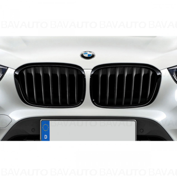 51712407732 - Grila fata dreapta negru lucios BMW M Performance pentru X1 F48, F49