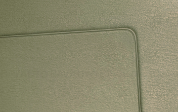Covoras zona sofer, Velur, Verde (Schilf) - BMW Seria 6 E63 E64