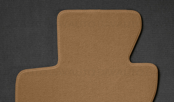 Covoras zona sofer, Velur, Maro (NaturBraun) - BMW Seria 7 E65 E66