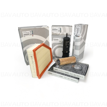 kitfr0005 - Set filtre originale - BMW - Seria X3, Seria X4, Seria X5, Seria 8, Seria 5, Seria 6 - G01, G02, G05, G14, G15, G30, G31, G32 - Tip motor B57, B47D, B47B, B47F, XD5 - Original BMW Group