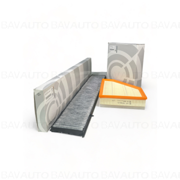 kitfr0064 | Set filtre originale - BMW Seria1 E81 E82 E87 E88, Seria 3 E90 E91 E92 E93, X1 E84 - Original BMW de la BavAUTO