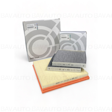 kitfr0168 | Set filtre originale - BMW X3 F25, X4 F26 - Original BMW de la BavAUTO