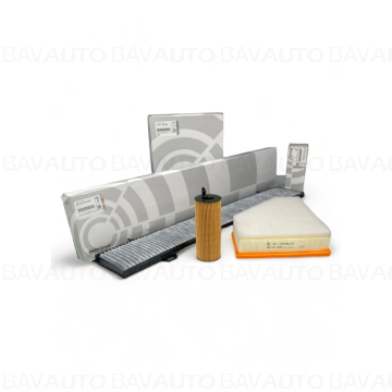 kitfr0176 | Set filtre originale - BMW Seria 1 E81 E82 E87 E88, Seria 3 E90 E91 E92 E93, X1 E84 - Original BMW de la BavAUTO