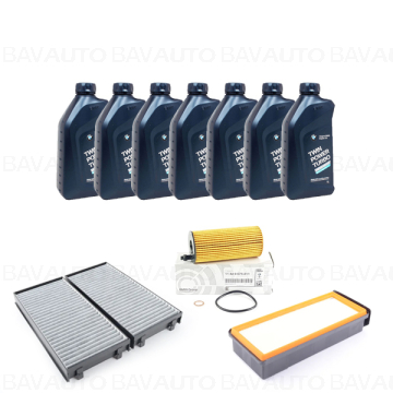 kitrevizie40dxF06F12N57Z - Kit revizie filtre si ulei BMW Seria 6 F06, F12, F13 640d, 640dx - tip motor N57Z - Original Bavauto
