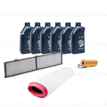 kitreviziee87m47n2 - Kit revizie filtre si ulei BMW Seria 1 E87, Seria 3 E90 - 120d / 320d - tip motor M47N2 - Original Bavauto