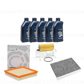kitrevizieF20F21B38 - Kit revizie filtre si ulei BMW Seria 1 F20 F21 LCI 118i - tip motor B38 - Original Bavauto