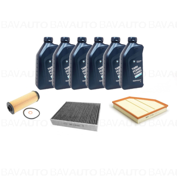 kitrevizies34b48 - Kit revizie filtre si ulei BMW Seria 3, Seria 4; F30, F31, F34 GT, F36; 320i, 420i - tip motor B48 - Original Bavauto